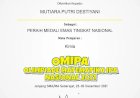 Medali Emas Olimpiade Matematika IPA Nasional