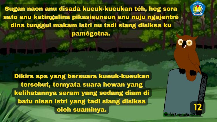 Legenda Manuk Bueuk (Legenda Burung Hantu)