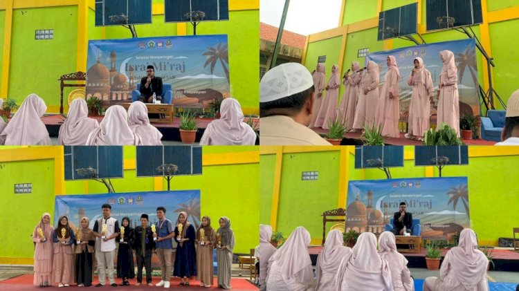 SMA NEGERI 3 BANJAR MIELING DINTEN ISRA MI'RAJ TAHUN 1445 H